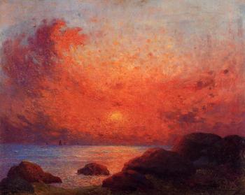 費迪南德 盧瓦敭 The Sun Setting on the Sea 費迪南德 盧瓦敭 The Sun Setting on the Sea